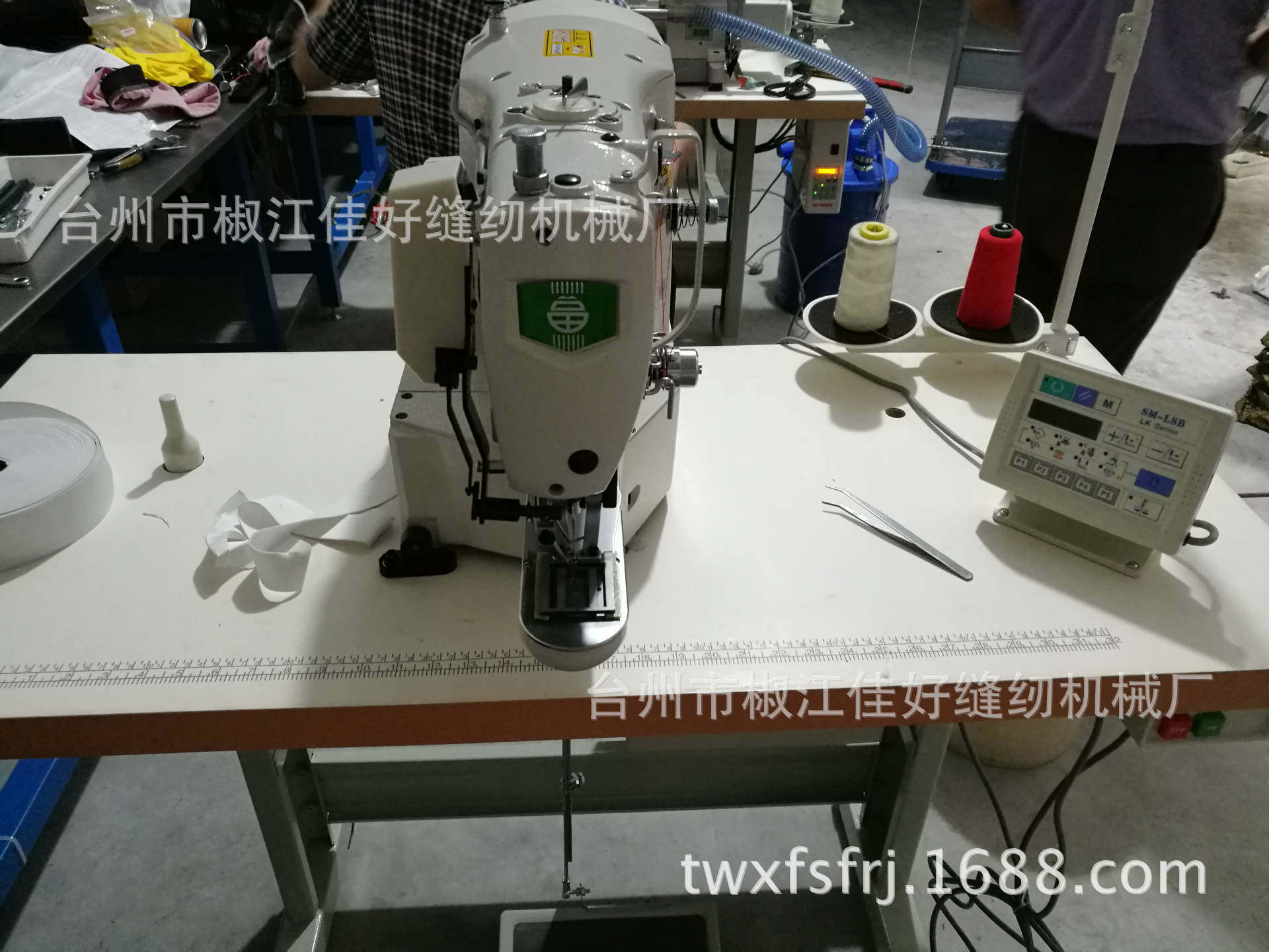 鑫飞马套结机 服装鞋帽家纺用花样可编电脑打枣机电脑套结机