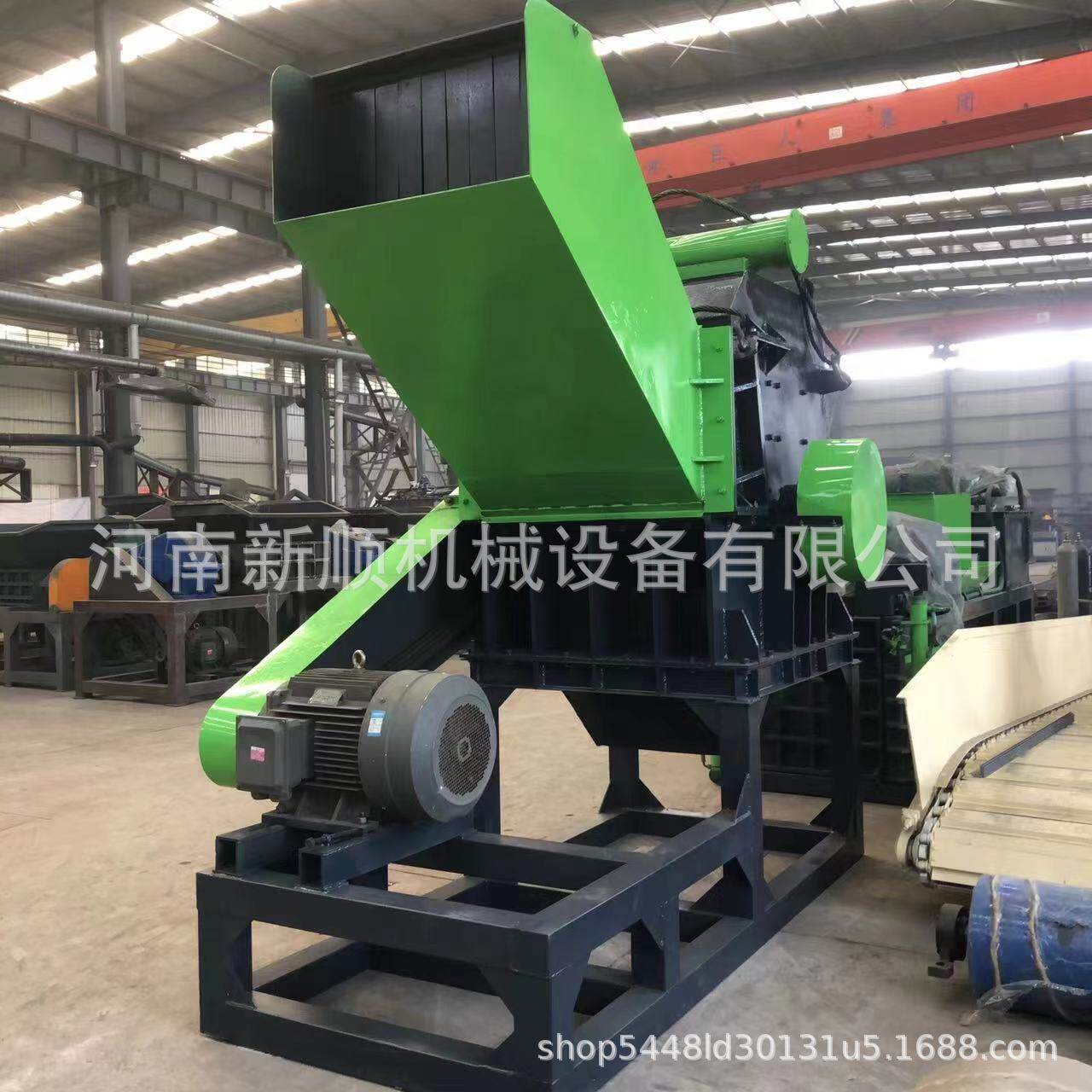 断桥铝易拉罐轻薄物料撕碎机