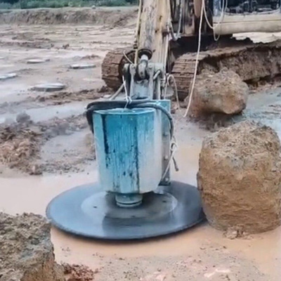 液压岩石锯 矿山开采岩石切割机 厂家批发360可旋转岩石锯