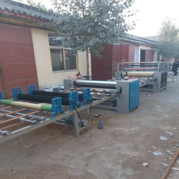 铝板热转印贴面机木工板材木纹纸无纺布贴面机磁粉张力可调速