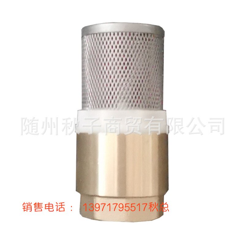 1寸小底阀  25底阀  加油机过滤底阀  油罐油桶过滤底阀 底阀批发