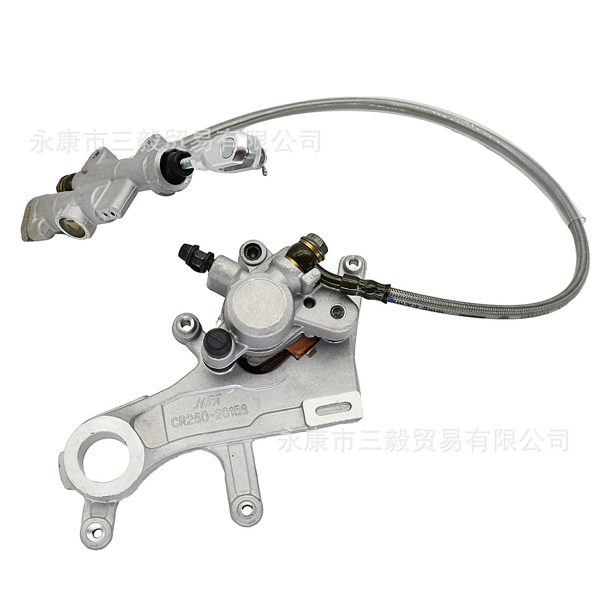 越野摩托车后碟刹泵制动总成适用本田CRF250450RX刹车泵油管