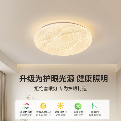大观园吸顶灯客厅轻奢现代简约灯创意北欧设计师卧室灯房间灯461L