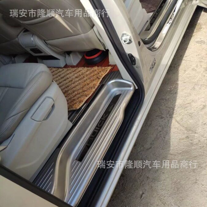 全包连体 17-19款适用于全新别克GL8 ES 门槛条 迎宾踏板不锈钢