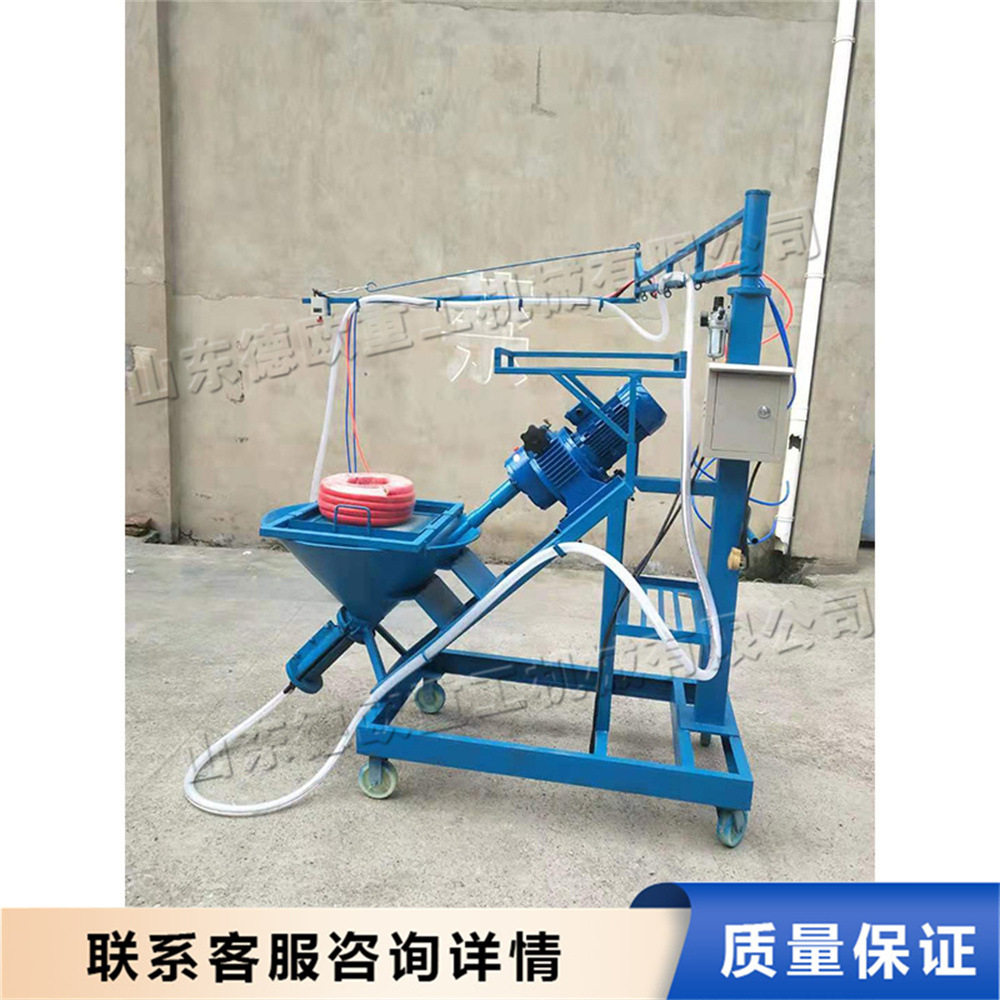 别墅修剪仿古外墙喷涂机 欧式构件GRC线条机 窗套砂浆喷淋机