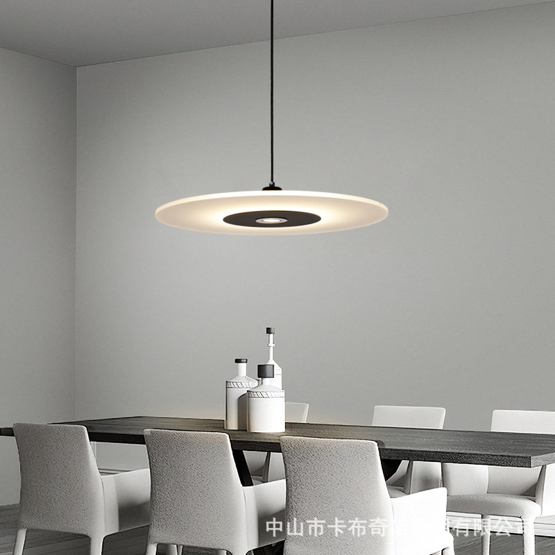 极简餐厅吊灯现代简约设计师餐桌岛台北欧创意飞碟宇宙之歌吊灯