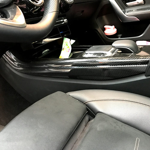 适用奔驰A级 CLA W177 C118新A级CLA中控面板侧边装饰条内饰改装