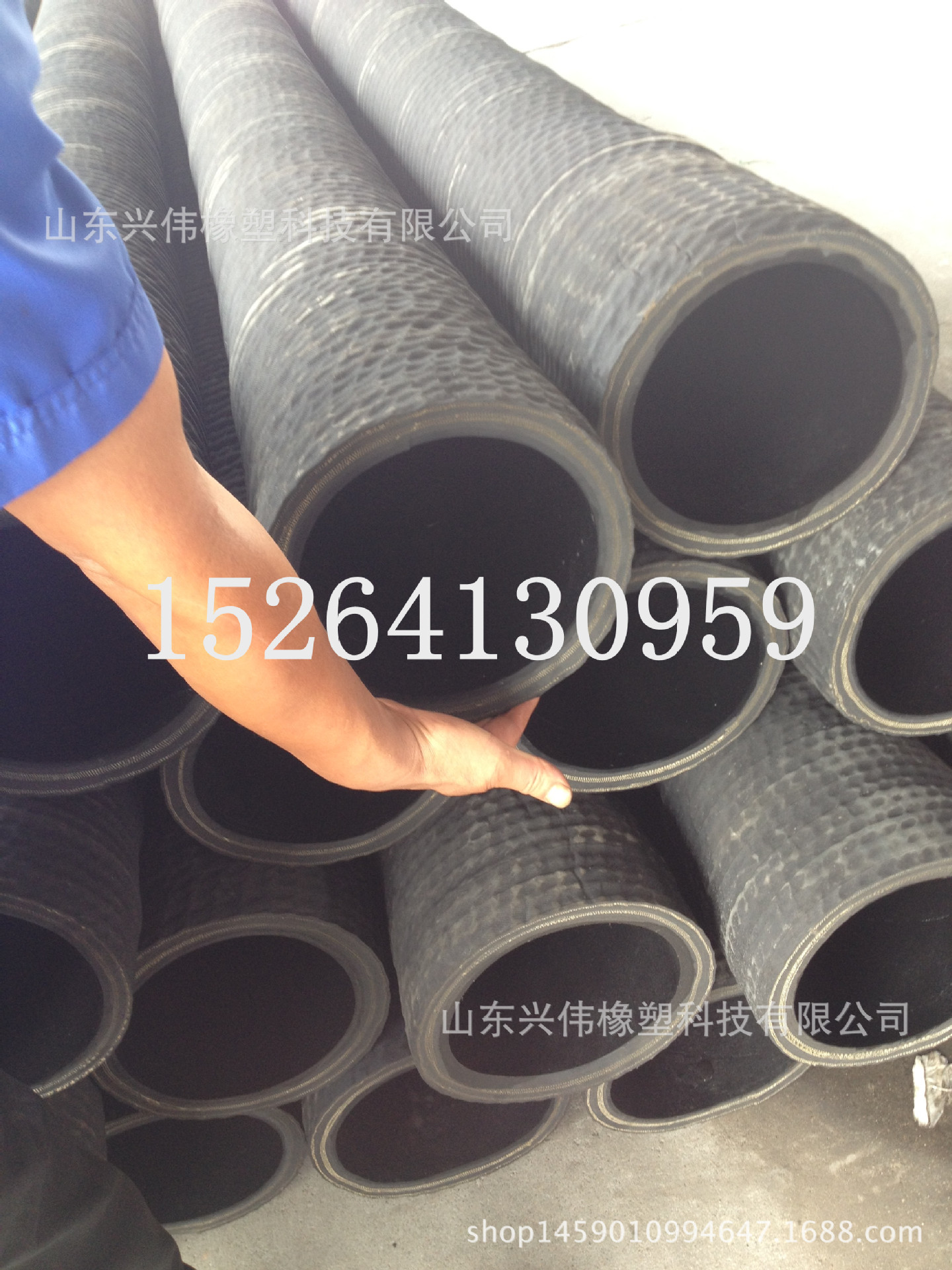 大口径橡胶钢丝吸排胶管 埋吸管埋线管 高耐磨吸沙吸排泥浆管
