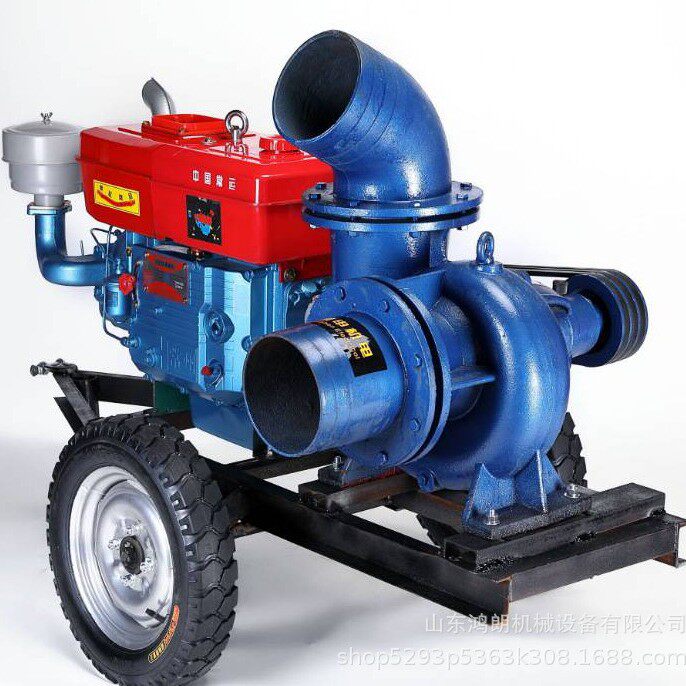 排涝自吸水泵移动便携式6寸汽油机水泵 城市防汛抢险水泵