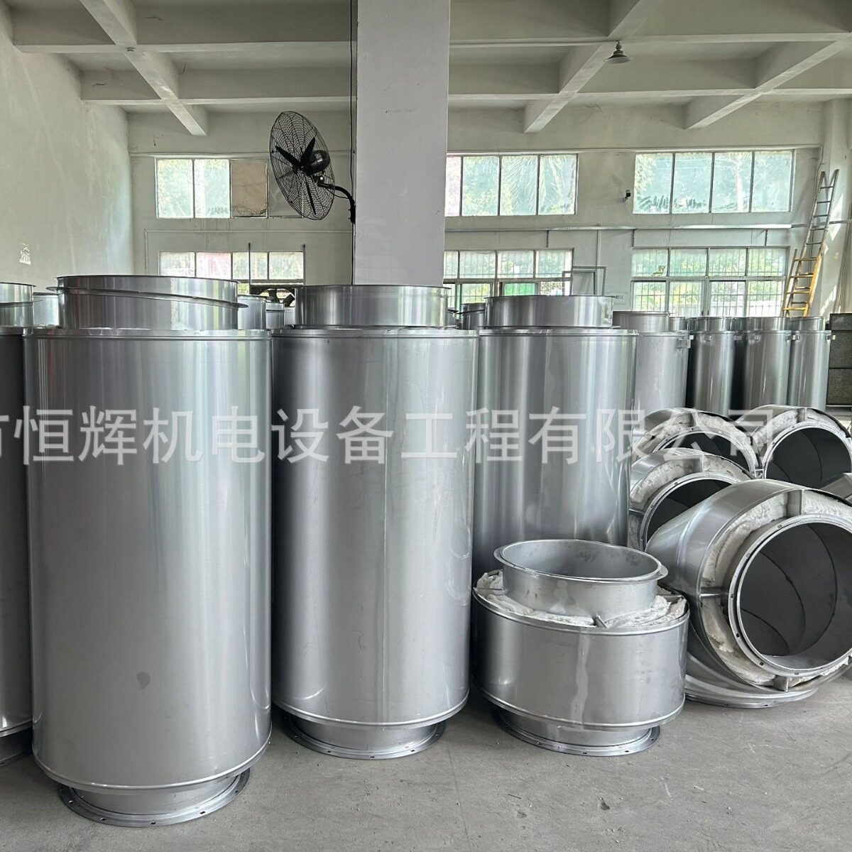 定制加工锅炉不锈钢风管柴油机不锈钢双层保温烟囱