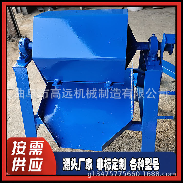 五金配件火烧铁除锈机 废旧铁件去油污干磨机 铁片六角滚筒抛光机