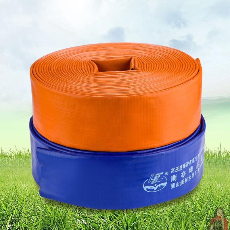 涂塑软耐磨塑料pvc高压园林绿化水带农用水管耐磨防冻工业3寸灌溉