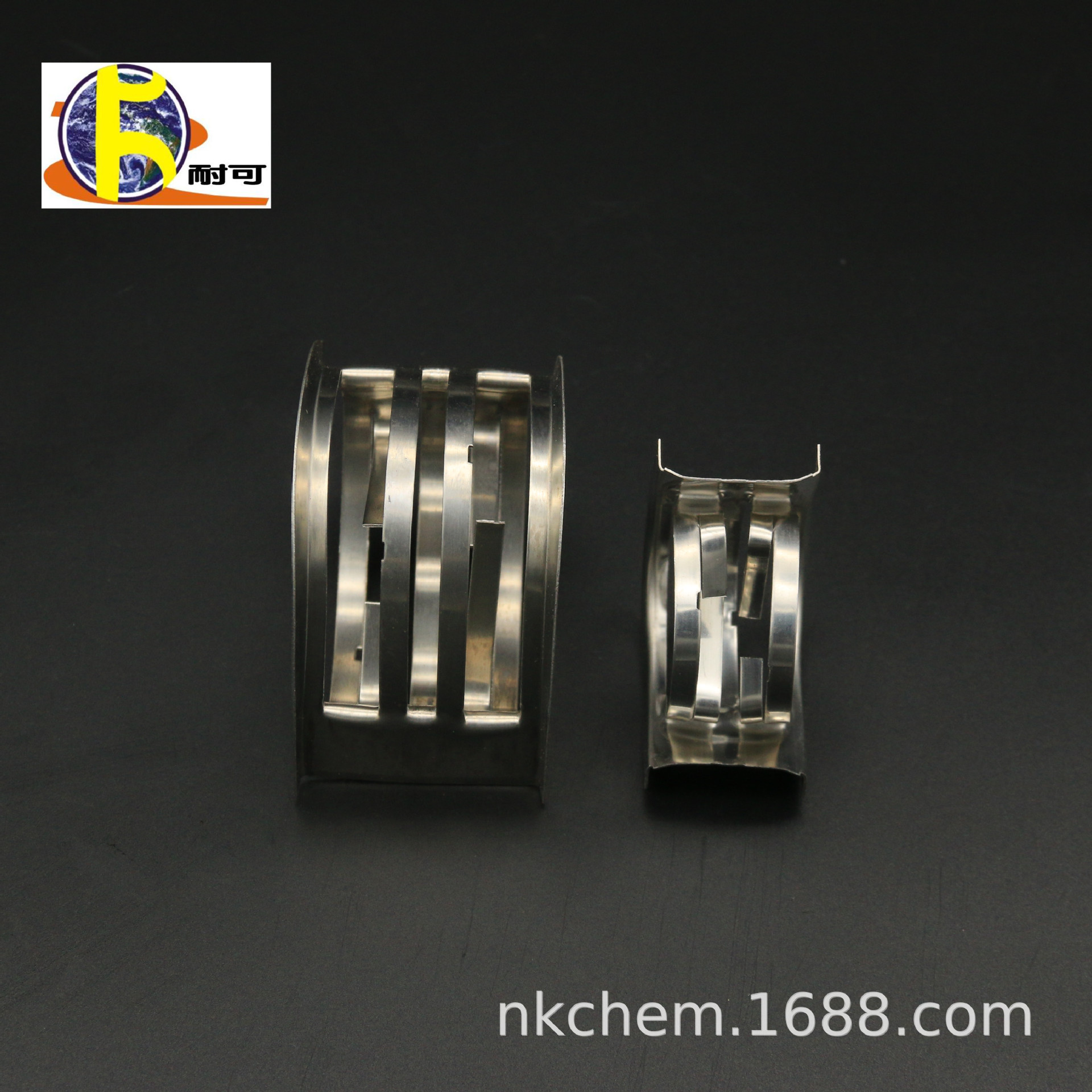耐可化工 金属25mm 50mm不锈钢拉西环乱堆填料 分离塔洗涤塔煤矿
