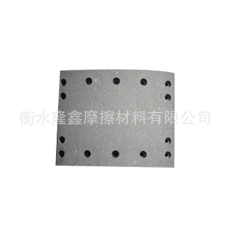 卡车刹车片19256 19260 重汽鼓式制动片摩擦片 适用于达夫
