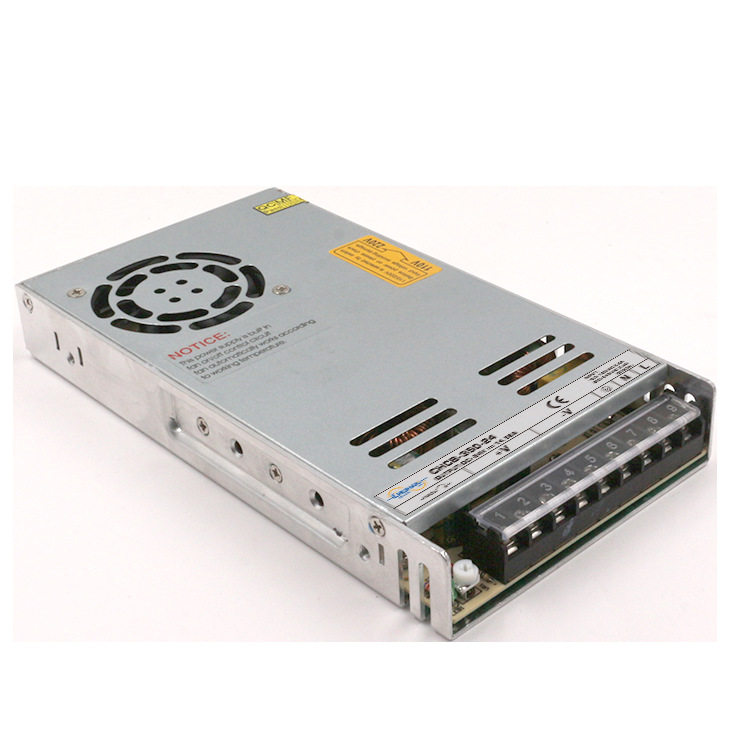 超薄型开关电源400W/12V/24V交流转直流智能工业自动化灯箱监控