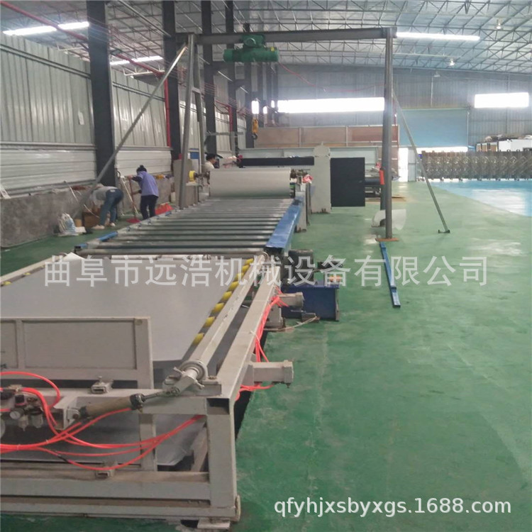 自动吸板木纹PVC修边贴面机