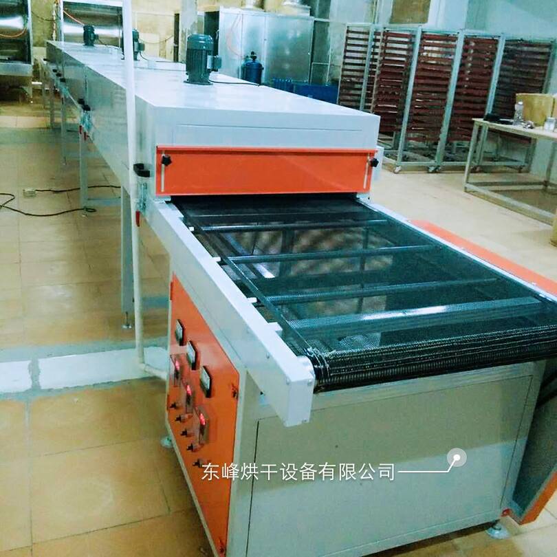 恒温红外线不锈钢隧道炉烘干线