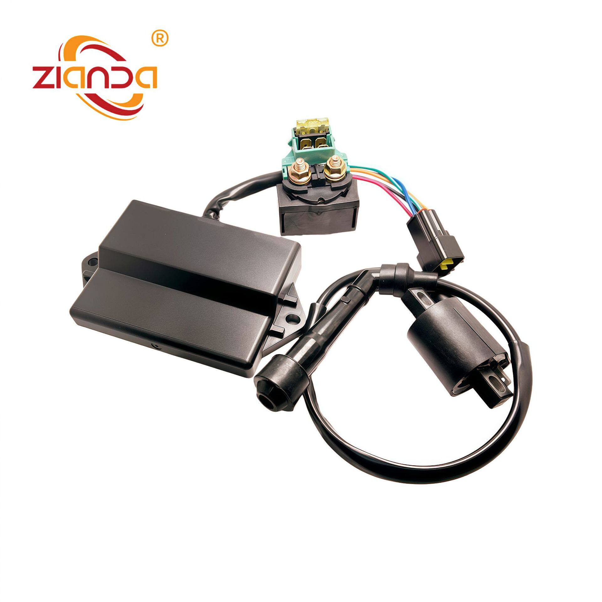 点火器继电器高压包组合适用于Jianshe ATV 400 JS400