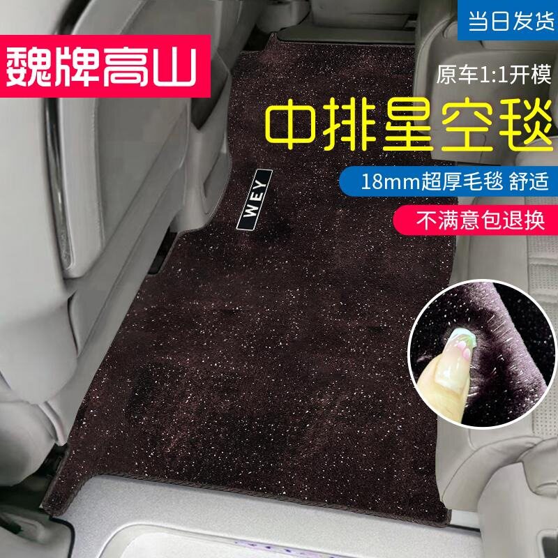 魏牌高山全车星空毯脚垫专用