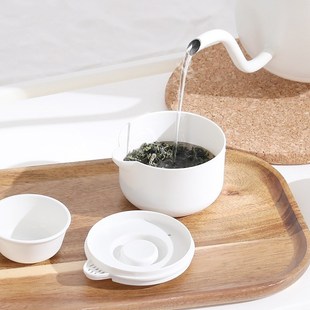 户外便捷式 潮汕功夫茶具 旅行茶具露营聚餐便装 茶具迷你快客杯套装