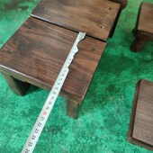 实木原木小矮凳长方形卫生间实木踩脚凳客厅长条凳卧室矮凳可坐