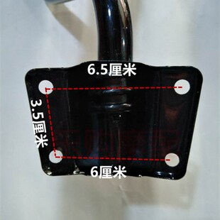 电动三轮车全篷车后视镜全家福快餐车反光镜五征倒车镜改装大视野