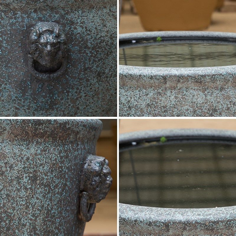 景德镇陶瓷圆形狮耳陶瓷鱼缸睡莲盆庭院荷花大缸仿石水缸锦鲤缸,宠物/宠物食品及用品,底柜/落地缸,淘宝优惠券,粉丝福利购,淘宝优惠卷