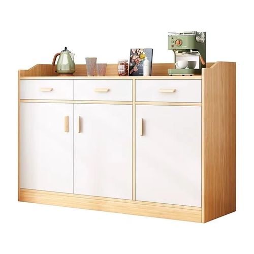 茶水柜实木色客厅餐边柜子家用置物备餐靠墙储物柜厨房橱柜收纳柜