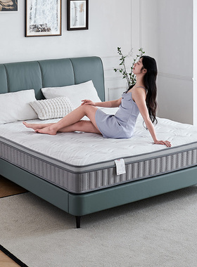 【24年山夏系列】麒麟床垫席梦思独立袋装弹簧床垫3D纤维家用硬垫