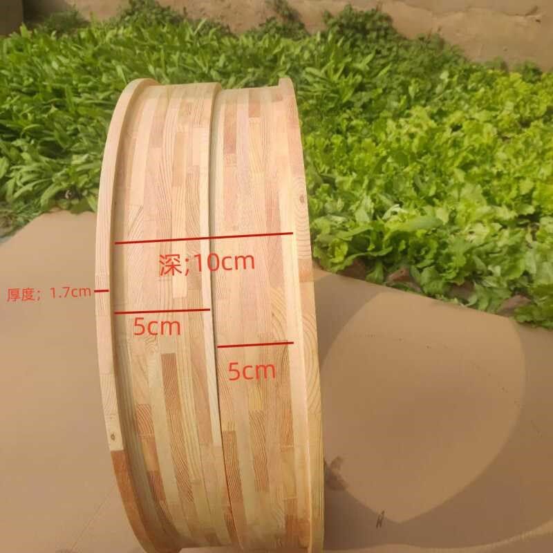 实木圆框 客厅植物支架窗户包垭口线条翻边隔断墙洞屏风装饰 制作