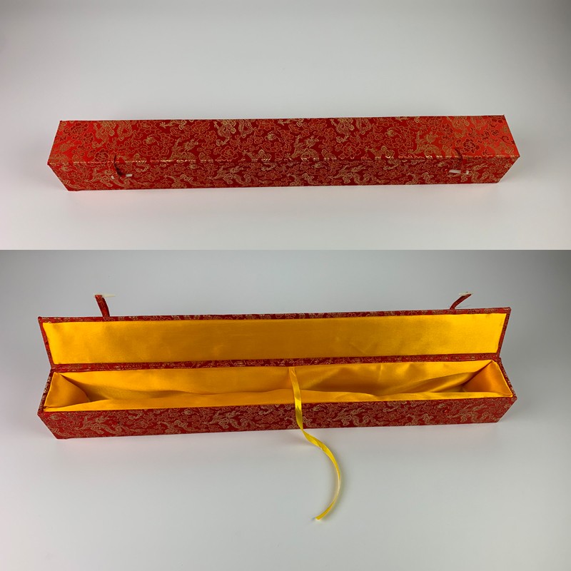 字画盒锦盒包装盒宋锦布盒卷轴丝绸画盒福字盒会销商务纪念礼品盒