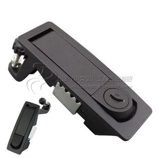 MS606 电柜箱锁 平面弹跳锁 压缩柜门锁 海坦柜锁