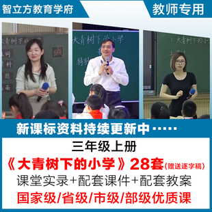 大青树下的小学-小语文三年级上优质公开课视频课件ppt教案逐字稿