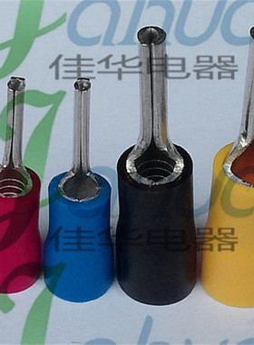 PTV2-10 针形预绝缘端头 冷压接线端头 针形铜接头 紫铜