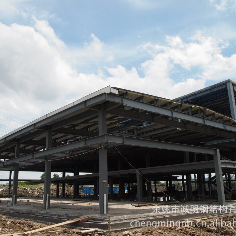 厂家承包汽车4S店钢结构建筑工程制作标准大型厂房钢结构制造设计