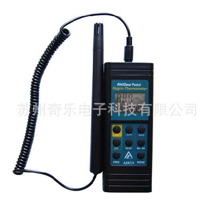 AZ8721微电脑分体式温湿度仪工业温湿度计