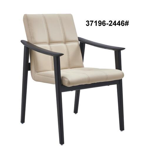销售休闲椅洽谈椅坐感舒适皮椅餐椅37196-2446#