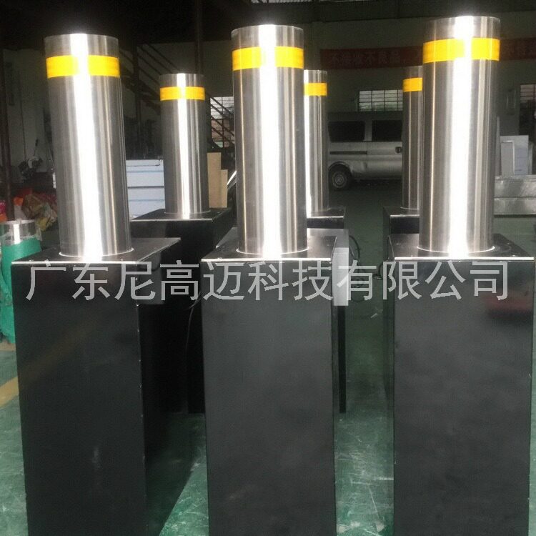 生产手动开关升降路桩公园路口用液压升降柱半自动升降柱厂家