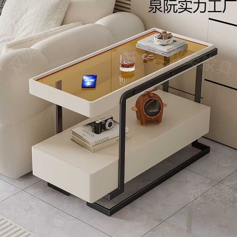 意式现代简约蓝牙音响边柜