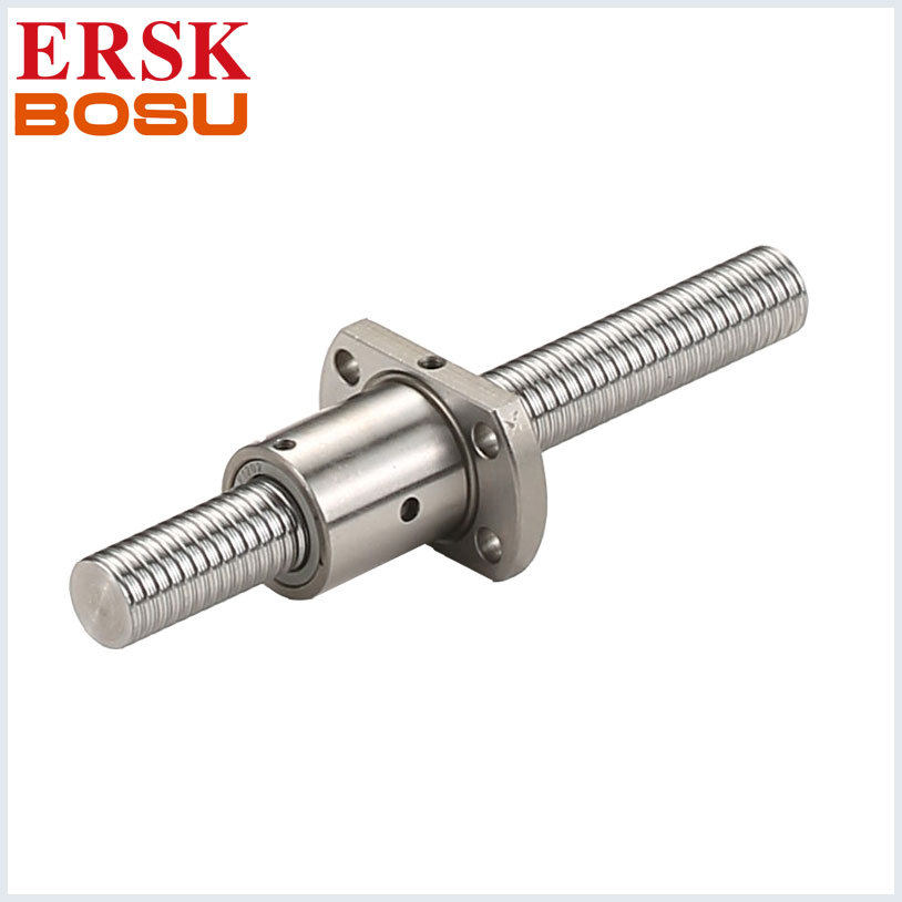 10mm高刚性微型传动滚珠丝杆SFK1002可调预压微小滚珠螺杆