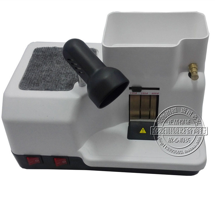 眼镜设备仪器 三轮手磨机镜片抛边机磨边机带V槽倒边机CP-6A