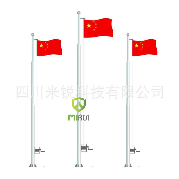 四川泸州不锈钢旗杆,宜宾学校旗杆,内江电动旗杆,锥形旗杆厂家