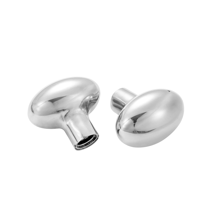 不锈钢门锁把手卧室内房门防盗门通用型手柄配件防猫眼椭圆形拉手