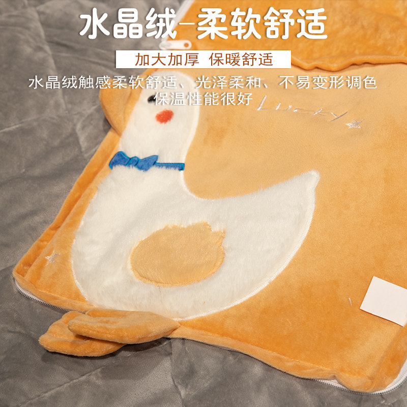 抱枕被子两用加厚毯子午睡办公室枕头被空调汽车载靠枕折叠二合一,居家布艺,抱枕被,淘宝优惠券,粉丝福利购,淘宝优惠卷