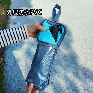 装湿雨伞袋子可吸水PVC雨伞套便携防水手提折叠伞收纳袋