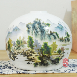 景德镇陶瓷薄胎灯罩DIY台灯壁灯吊吸顶灯木根雕E27灯头灯具配件