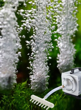 海利ACO-380水产电磁式气泵增氧冲氧泵鱼缸海鲜鱼池鱼塘增氧气泵