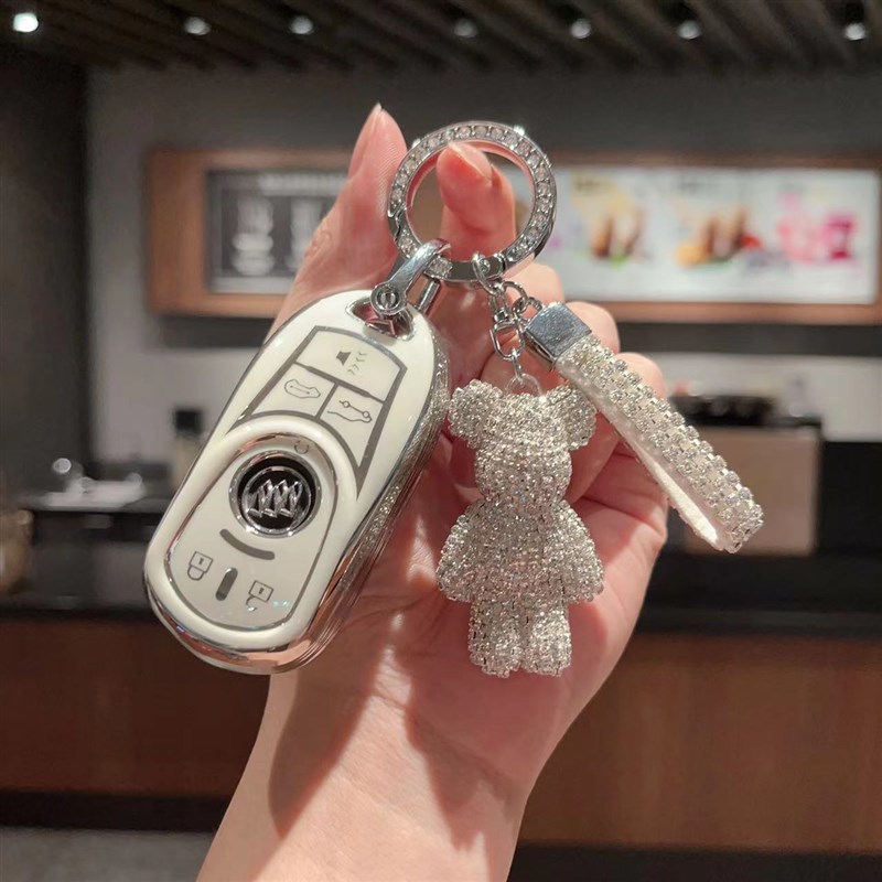 别克gl8钥匙套22-23款GL8/ES陆尊陆上公务舱艾维亚胖头鱼车包壳扣