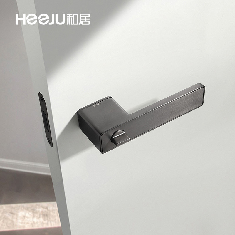 和居生态门锁家用通用型室内门锁意式卧室房门锁卫生间磁吸门把手