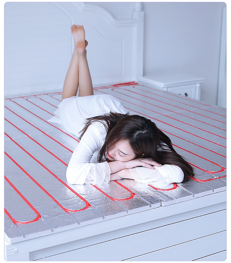 农村水暖炕家用水循环定制双温双控水暖电热炕板材热水炕主机全套